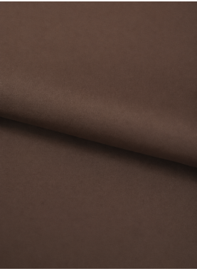 Vienkrāsains satīna palags ar gumiju Soft COFFEE