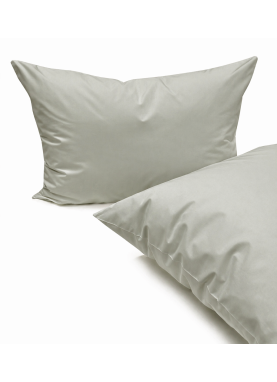 Vienkrāsaina satīna spilvendrāna Soft ASH GREEN