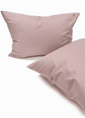 Vienkrāsaina satīna spilvendrāna Soft DARK ECRU