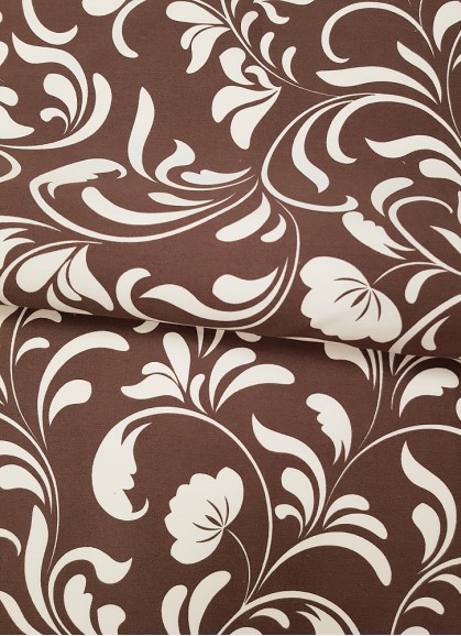 Satīna segas pārvalks 200x200 cm | 40-1176, cacao