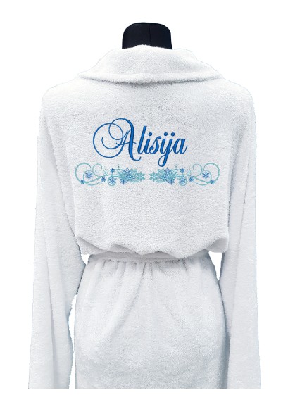 Izšuvums uz halāta Ziemas raksti [ZS57]