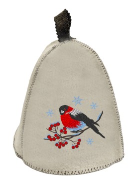 Pirts cepure ar izšuvumu, Ziemassvētku dāvana pirtsmīļiem | ZS103 Pirts cepure ar izšuvumu, Ziemassvētku dāvana pirtsmīļiem | ZS103