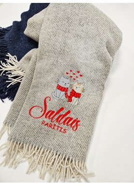 Izšuvums uz pleda SALDAIS PARĪTIS [NG16]