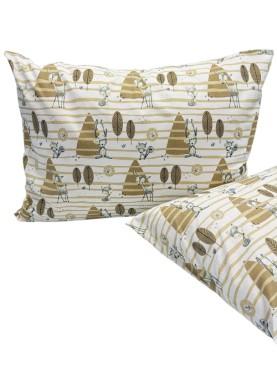 Bērnu kokvilnas spilvendrāna MAGIC FOREST