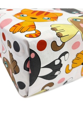 Bērnu gultas veļas komplekts MULTI CATS