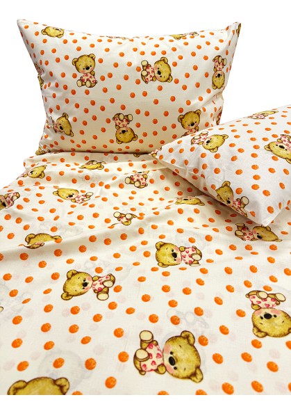 Bērnu kokvilnas segas pārvalks BABY BEAR