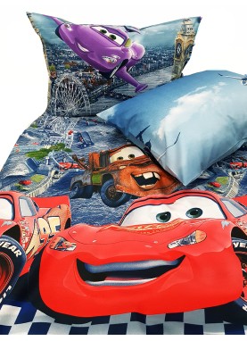 Bērnu gultas veļas komplekts CARS