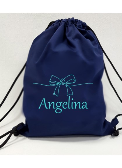 Bērnu mugursoma/maiss ar izšuvumu BANTĪTE [D354]