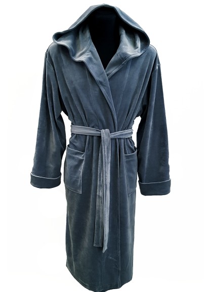 Velūra halāts TODES grey Velūra halāts TODES grey