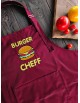 Grila priekšauts ar izšuvumu [BURGER CHEFF]