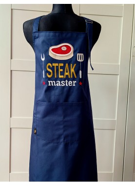 Grila priekšauts ar izšuvumu [STEAK MASTER]