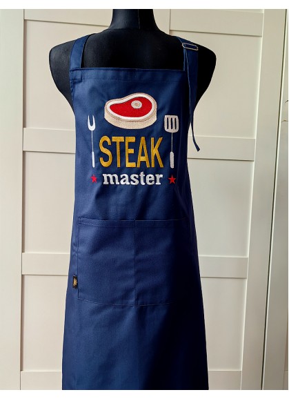 Grila priekšauts ar izšuvumu [STEAK MASTER]