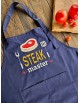Grila priekšauts ar izšuvumu [STEAK MASTER]