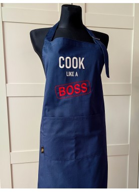 Grila priekšauts ar izšuvumu [COOK LIKE A BOSS]