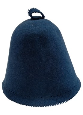 Vilnas pirts cepure WOOL navy