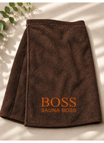 Izšuvums uz pirts svārkiem un saunas dvieļiem | SAUNA BOSS Izšuvums uz pirts svārkiem un saunas dvieļiem | SAUNA BOSS