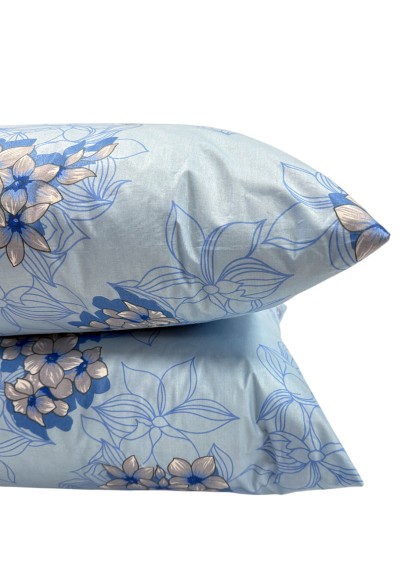 Spalvu spilvens Comfort Pluss | blue flowers